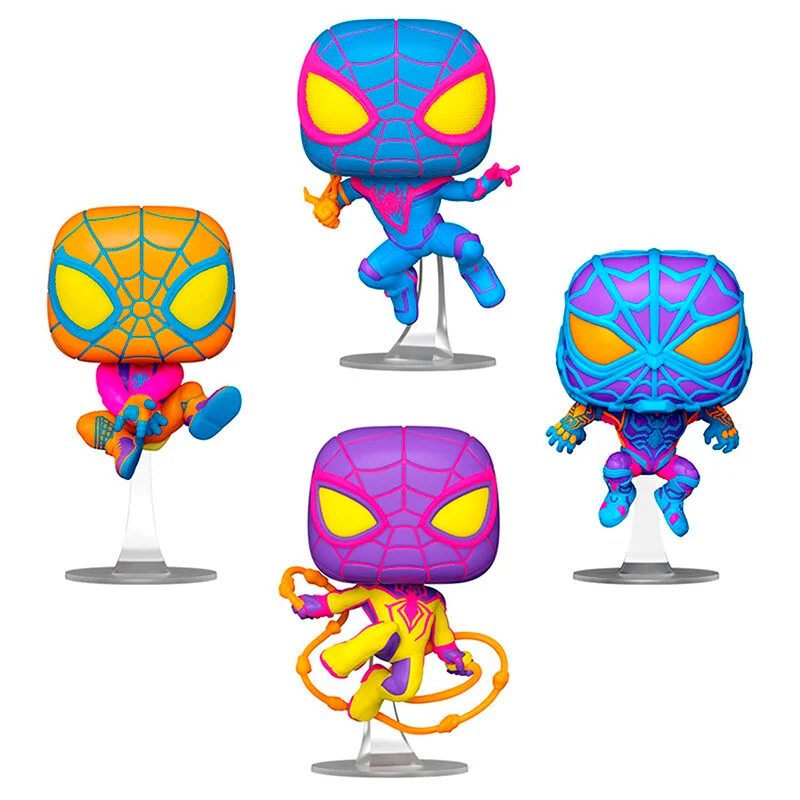 Pack 4 FUNKO POP Spider-Man