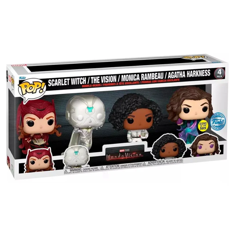 Pack 4 POP Wanda Visión