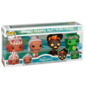 Pack 4 FUNKO POP Moana