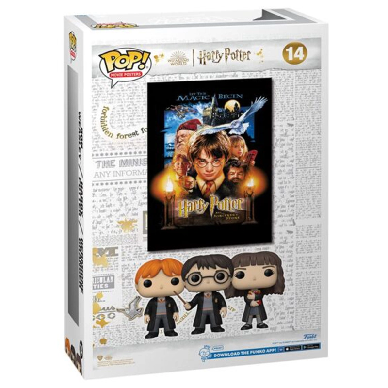 muñeco POP Ron Harry y Hermione 14