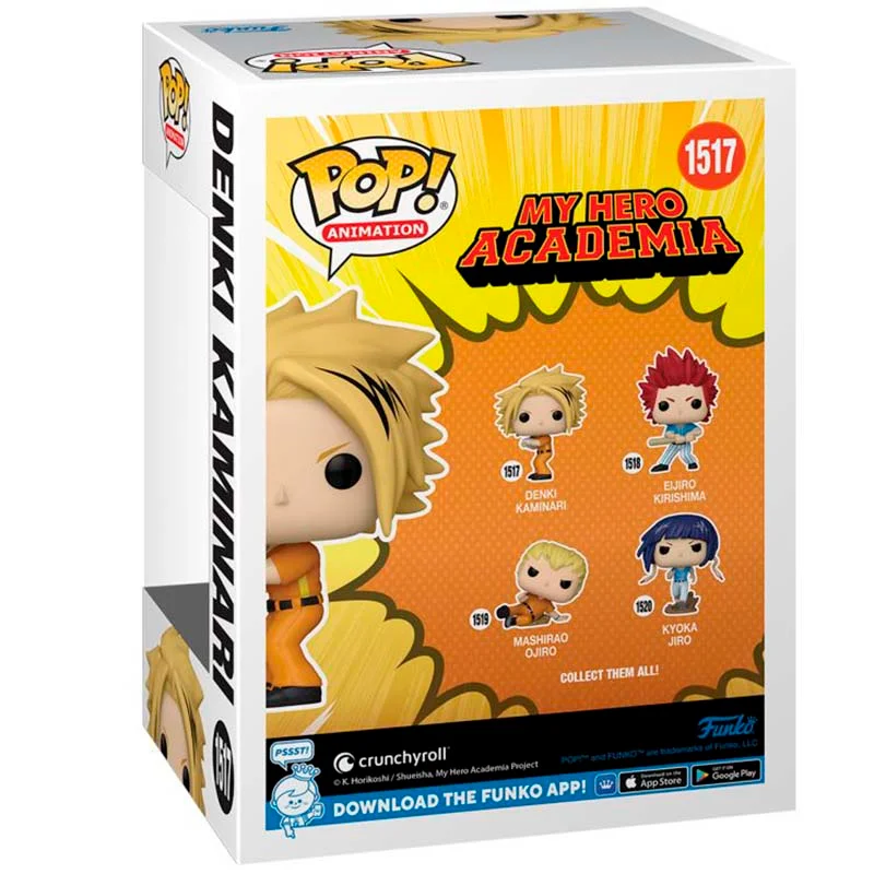 FUNKO POP Denki Kaminari 1517 - My Hero Academia - Imagen 3