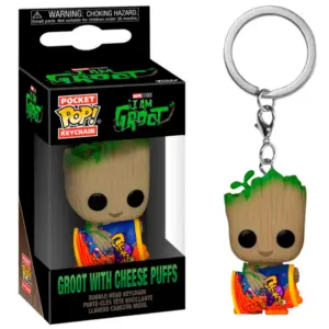 Llavero POCKET Groot con Bolas de Queso