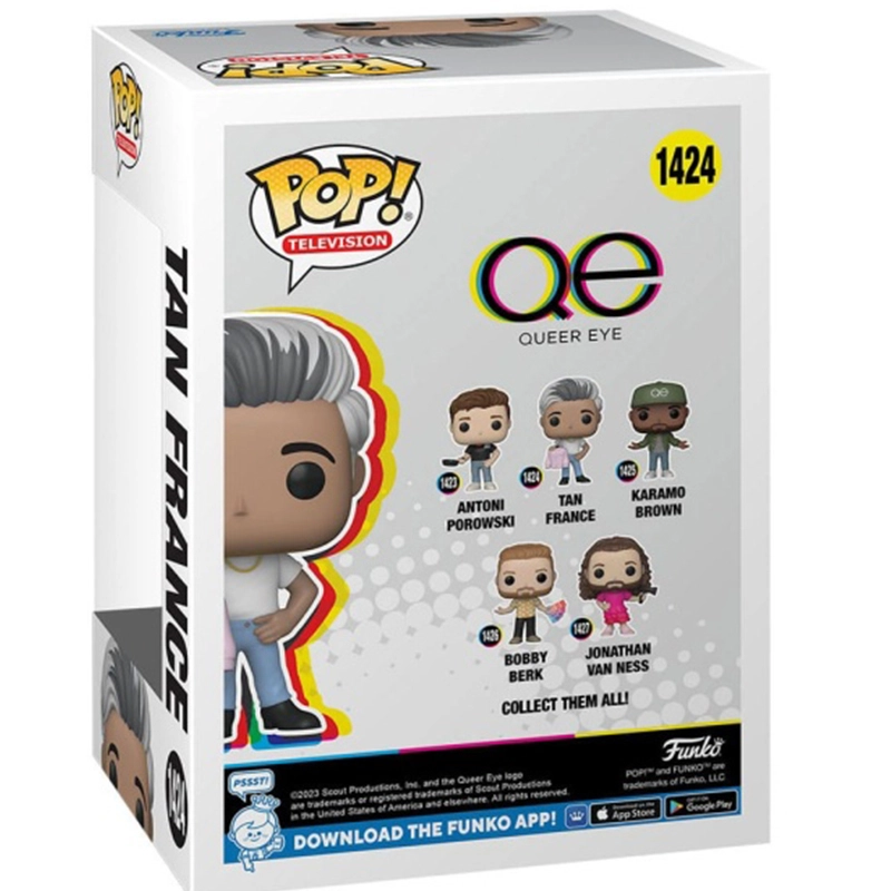 FUNKO POP Tan France 1424 - Queer Eye - Imagen 3