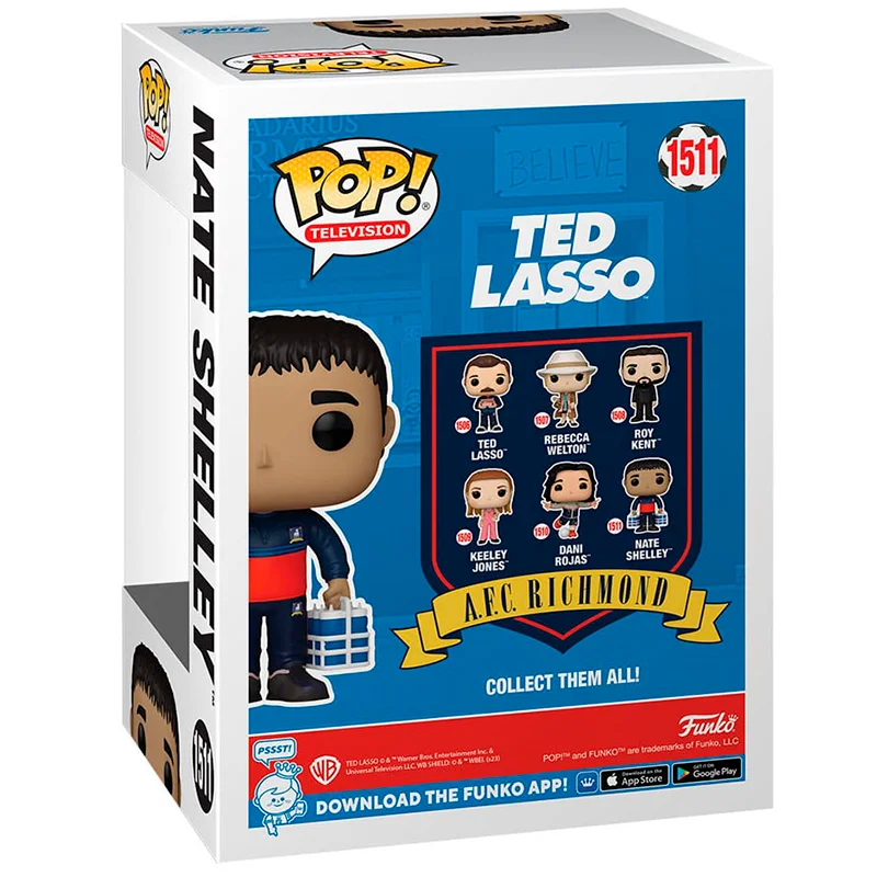 FUNKO POP Nate Shelly 1511 - Ted Lasso - Imagen 3
