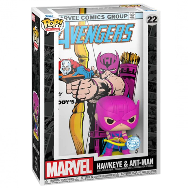 muñeco POP Hawkeye y Ant-Mant 22