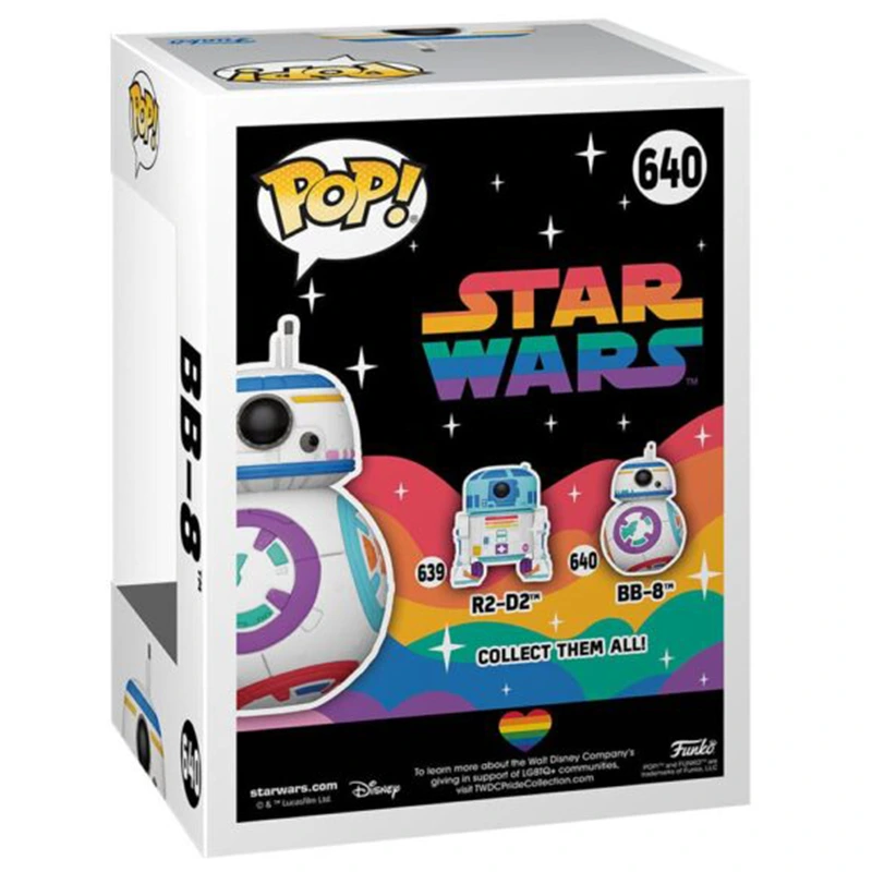 FUNKO POP BB-8 640 - Star Wars Pride - Imagen 3