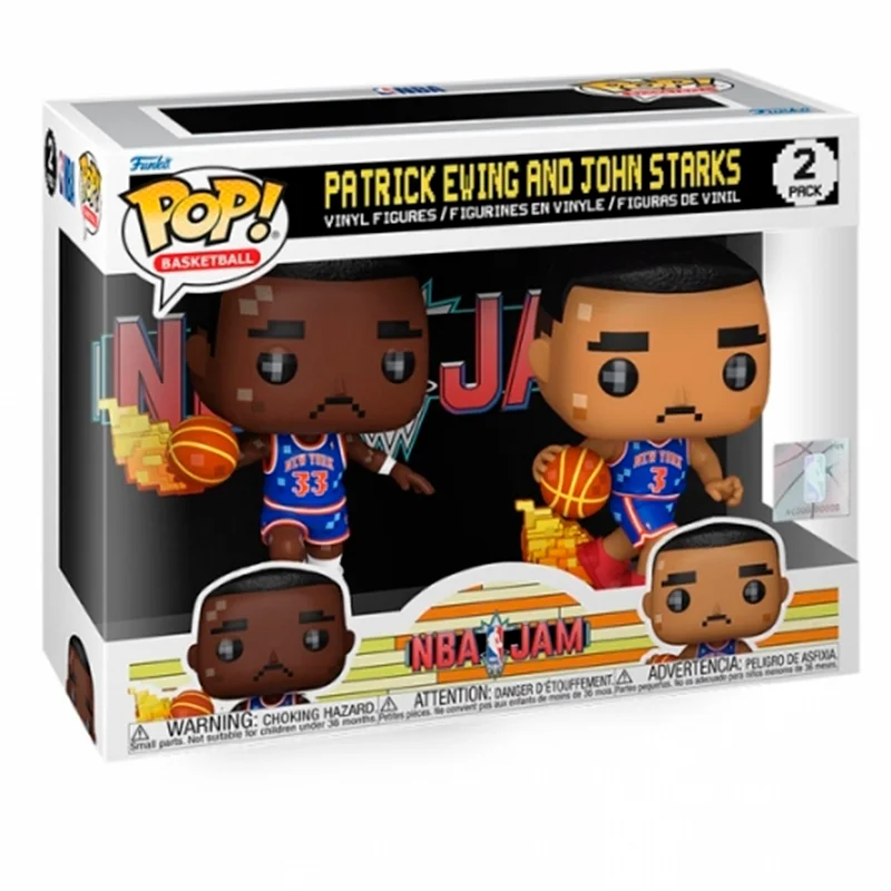 Pack 2 FUNKO POP Patrick Ewing y John Starks