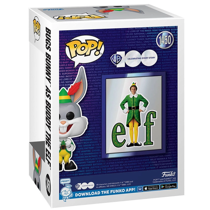 muñeco POP Bugs Bunny como Buddy el Elfo 1450