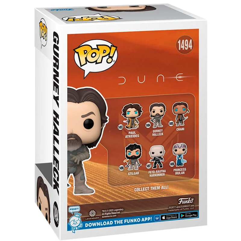 FUNKO POP Gurney Halleck 1494 - Dune 2 - Imagen 3