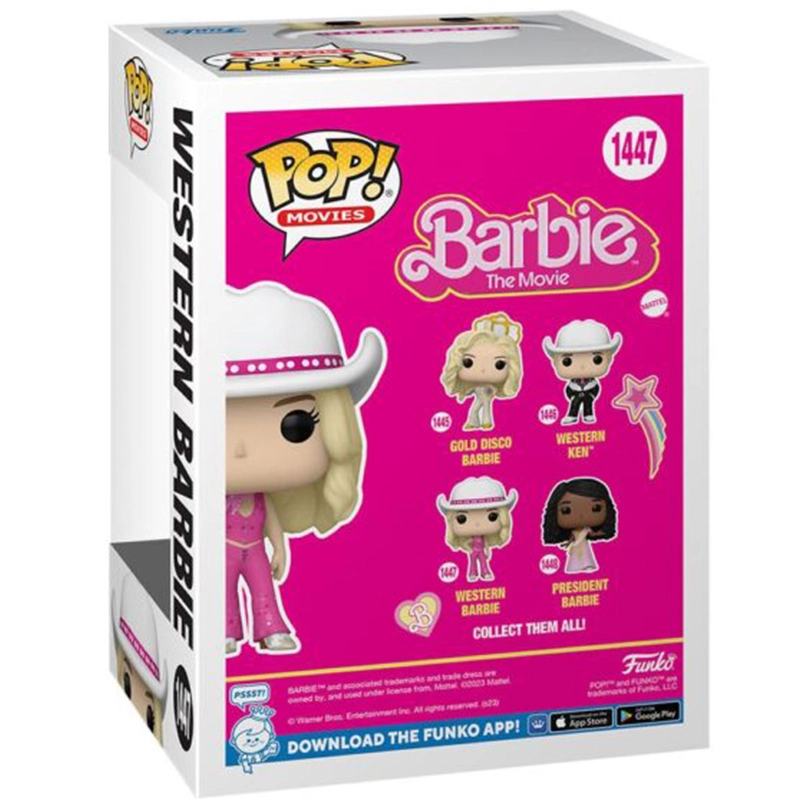 muñeco POP Barbie Occidental 1447