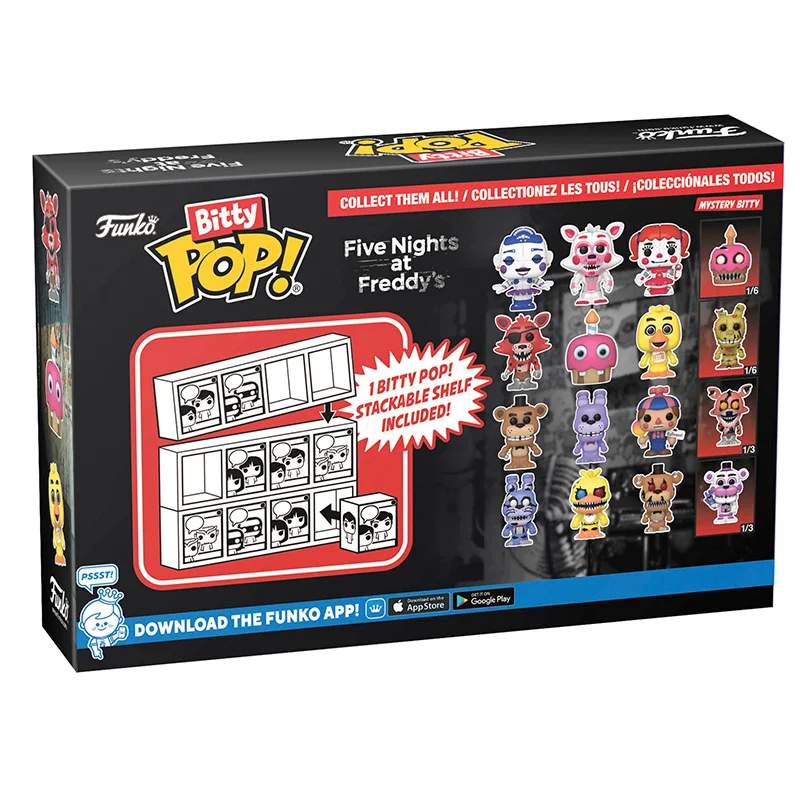 BITTY POP Nightmare Bonnie - 4 Figuras - Imagen 3