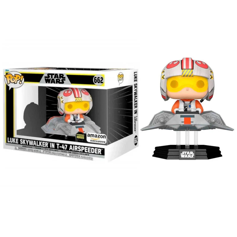 FUNKO Luke Skywalker en el Aerodeslizador T-47 662