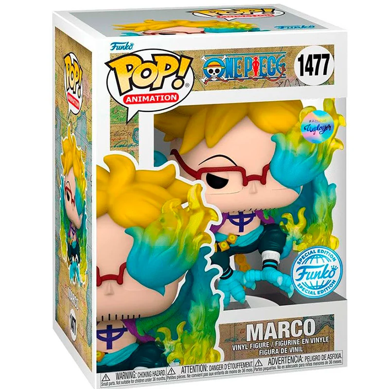 FUNKO POP Marco 1477 - One Piece Edición Especial - Imagen 2