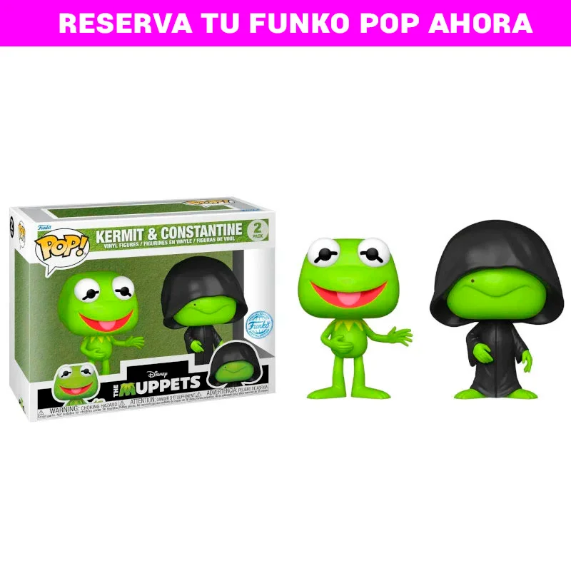 Pack 2 FUNKO Kermit y Constantine reservas