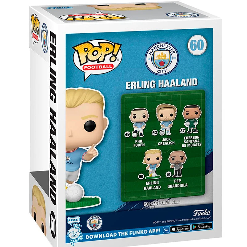 muñeco POP Erling Haaland 60