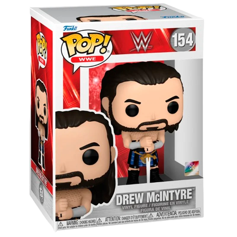FUNKO POP Drew McIntyre 154 - WWE - Imagen 2