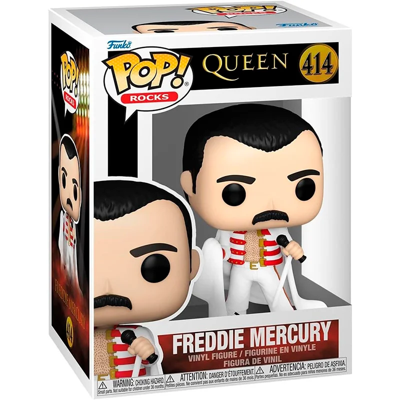 figura POP Freddie Mercury con Capa 414