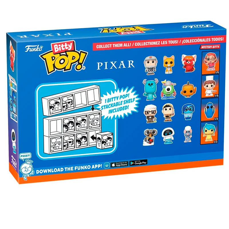 figuras BITTY POP Pixar Series 2