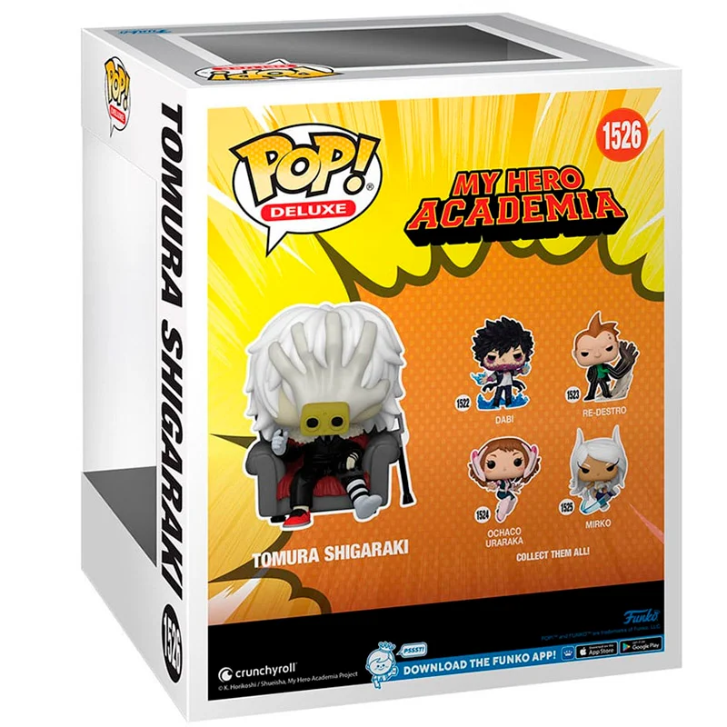 muñeco POP Tomura Chigaraki en una Silla 1526