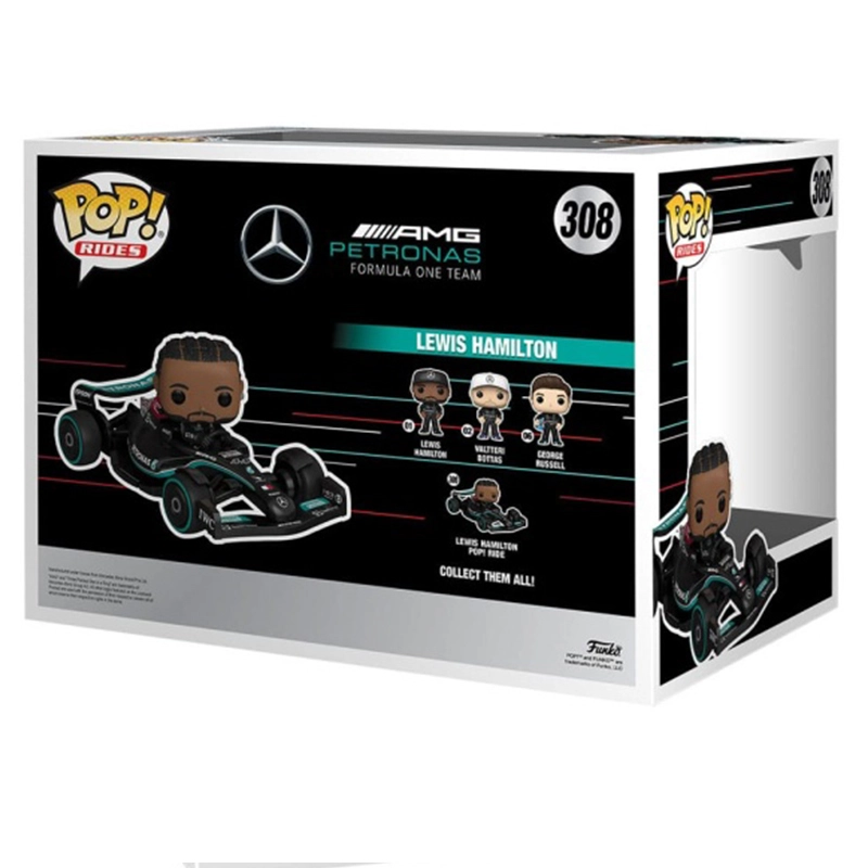FUNKO POP Lewis Hamilton 308 - Fórmula 1 - Imagen 3