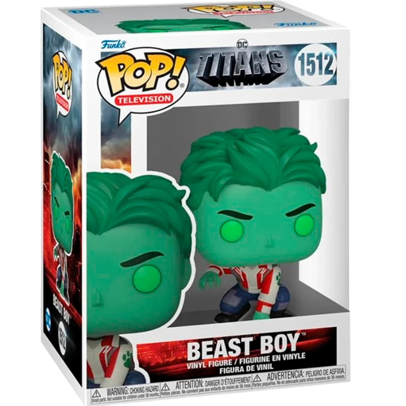 FUNKO POP Chico Bestia 1512 - DC Titans - Imagen 2