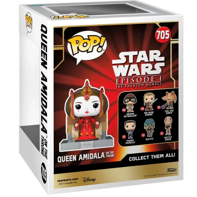 figura POP Reina Amidala en el Trono 705