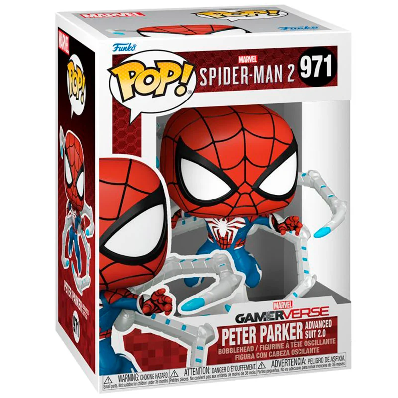 FUNKO POP Peter Parker 971 - Spider-Man 2 - Imagen 2