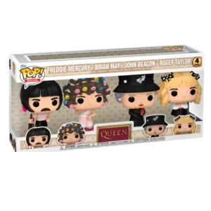 Pack 4 figura POP Queen