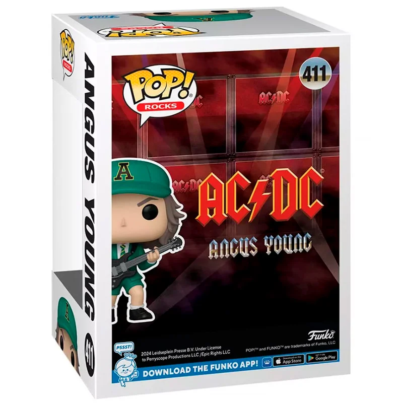 FUNKO POP Angus Young con Traje Verde 411