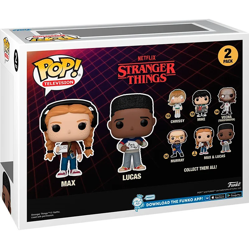 Pack 2 POP Max y Lucas