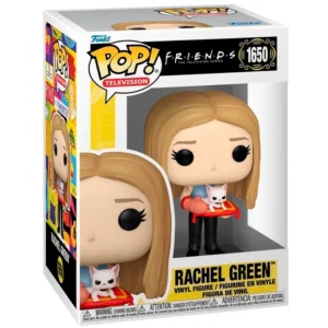 figura POP Rachel Green con Gato 1650