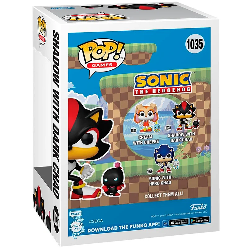 FUNKO POP Shadow con Chao Negro 1035