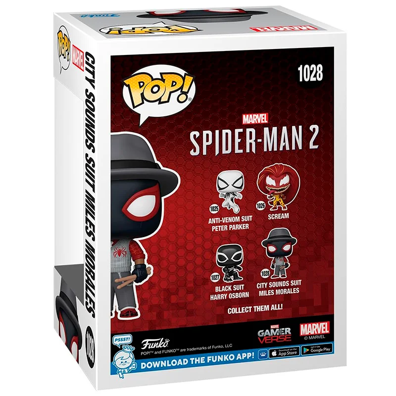 figura POP Miles Morales en City Sounds 1028