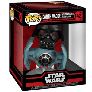 FUNKO POP Darth Vader con Tie Advanced X1 Starfighter 742