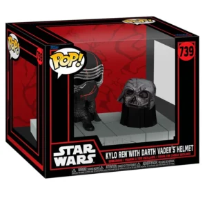 FUNKO POP Kylo Ren con el Casco de Darth Vader 739