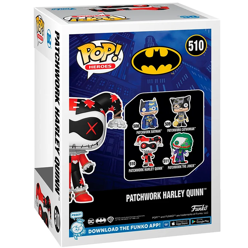 muñeco POP Harley Quinn Cosida 510