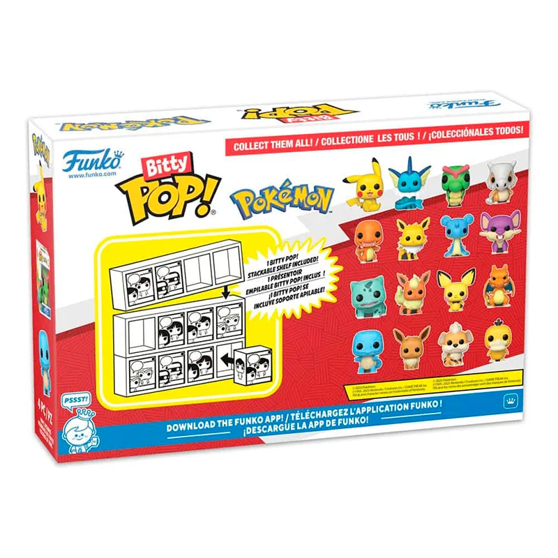 BITTY figuras Pokémon Series 1