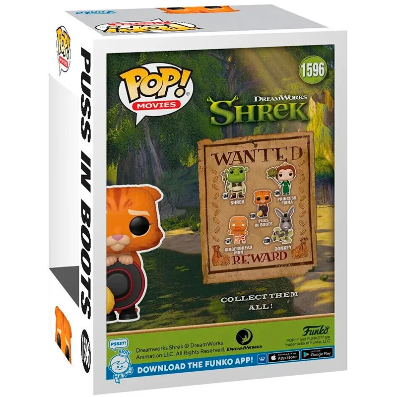 FUNKO POP El Gato con Botas 1596