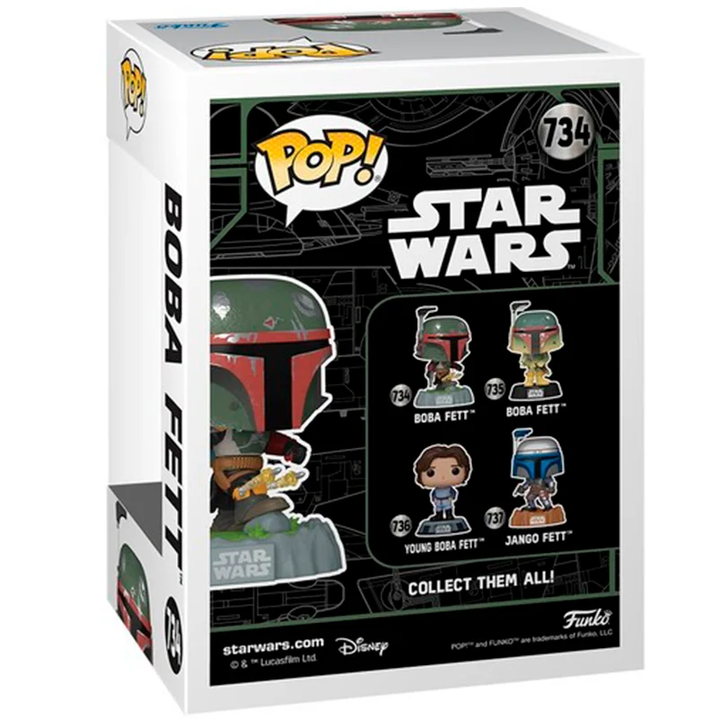 muñeco POP Boba Fett 734