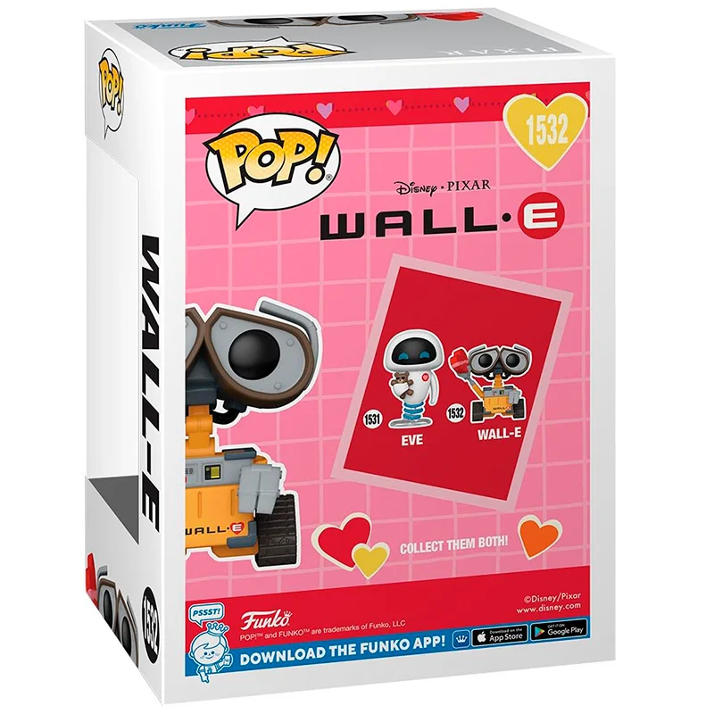 muñeco POP Wall-E con Corazón 1532