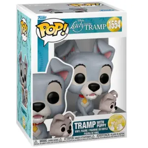FUNKO POP Tramp con Puppy 1554