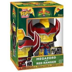 muñeco POP Robot Megazord con Power Ranger Rojo