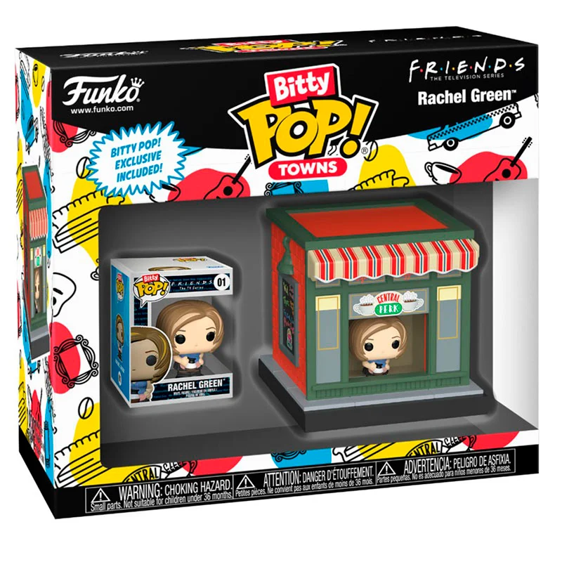 figura BITTY POP Rachel Green y Central Park