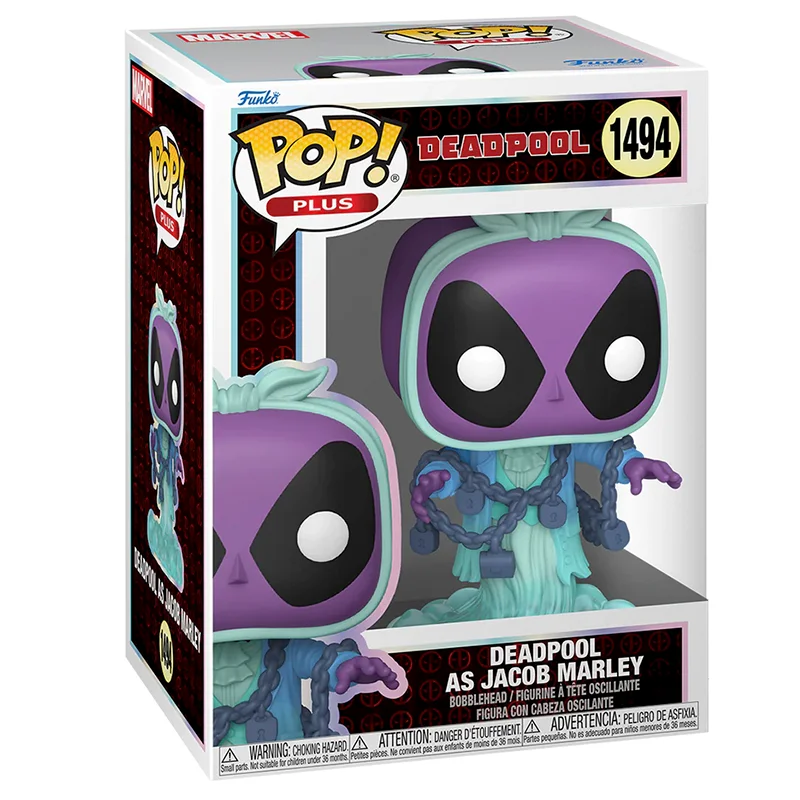 FUNKO POP Deadpool como Jacob Marley 1494