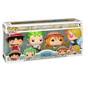 Pack 4 figuras FUNKO POP One Piece