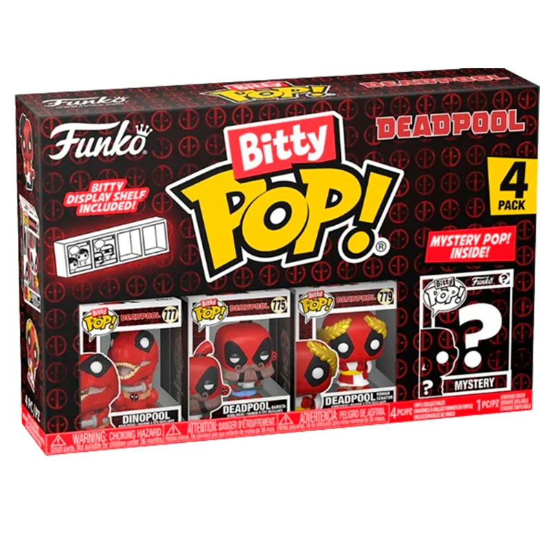 figuras BITTY POP Deadpool Dinopool
