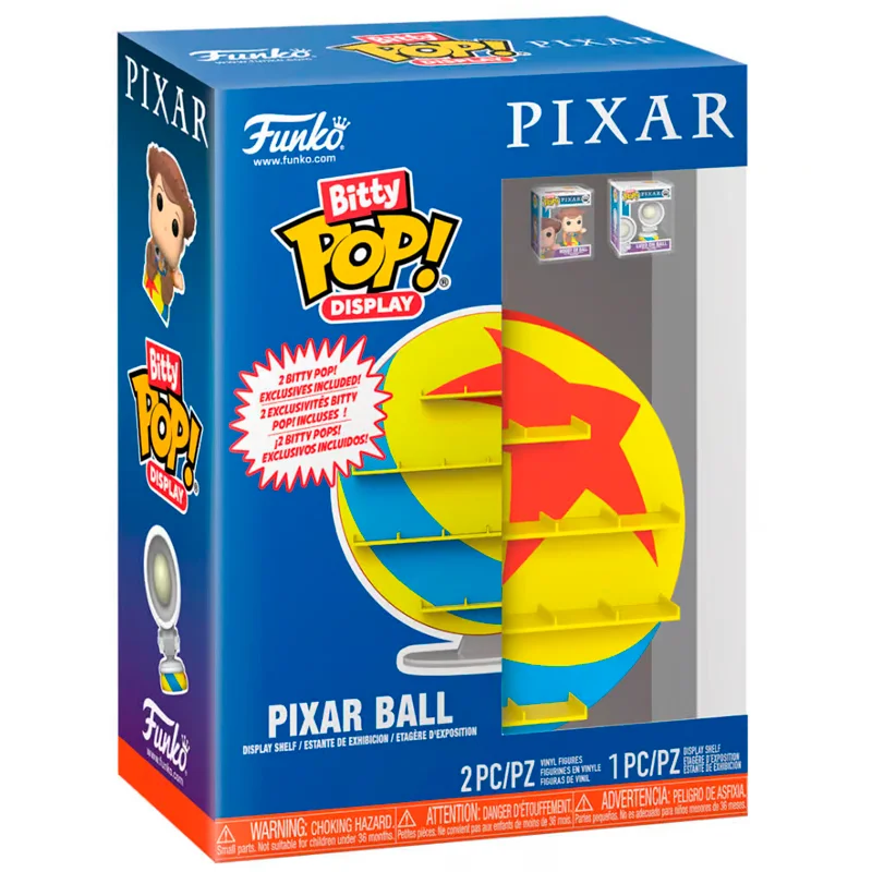 figuras BITTY POP Display Pelota Pixar