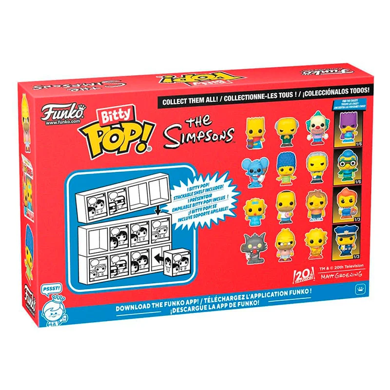 muñeco BITTY POP Los Simpson Series 2