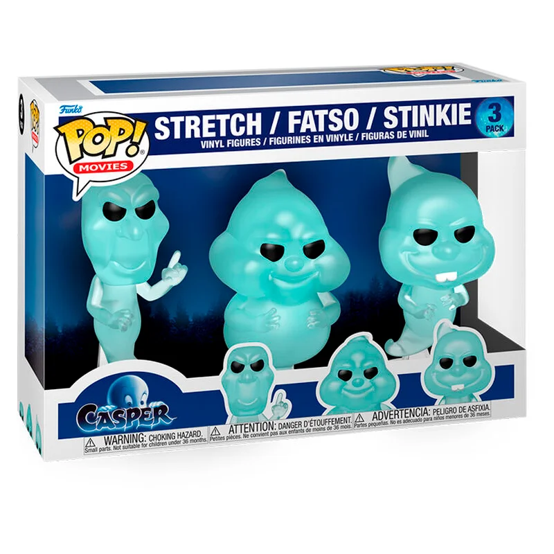 Pack 3 figuras POP Casper