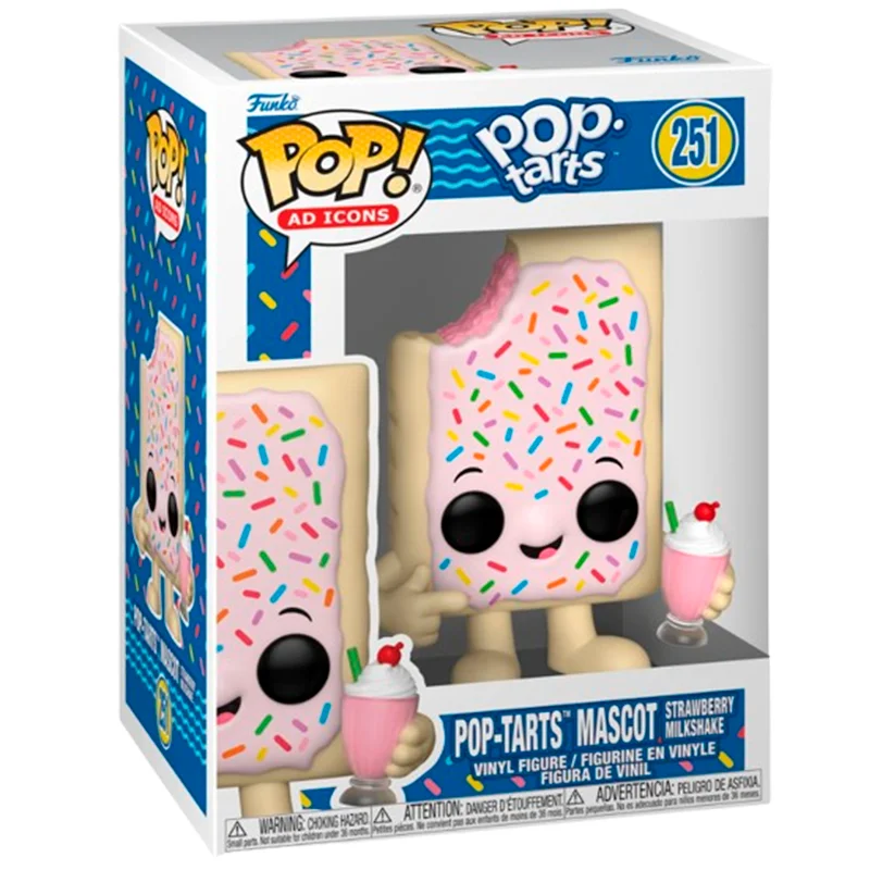 FUNKO POP Mascota POP Tarts con Batido de Fresa 251